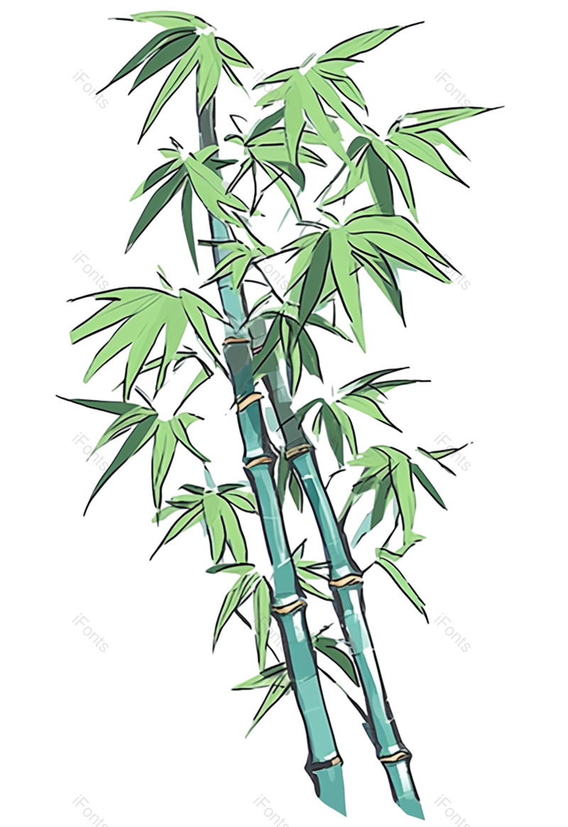 叶子图片,中国风元素,元素PNG,卡通免抠素材